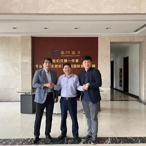Deepening International Cooperation and Writing a New Chapter in Common Development - Shaoxing Kede and Xiade New Material Co., Ltd. Warmly Receives Multinational Client Delegation